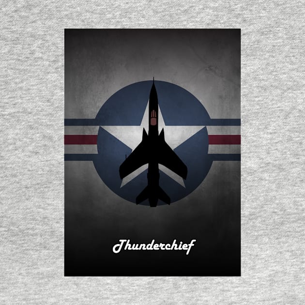 F-105 Thunderchief USAF by aviationart